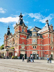 Image showing Leidseplein square in Old Amsterdam