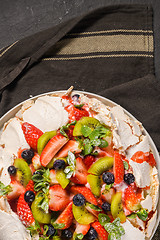 Image showing Pavlova cake