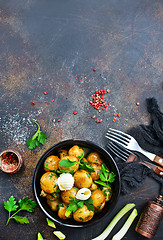 Image showing boiled potato