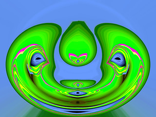 Image showing Abstract 3d background