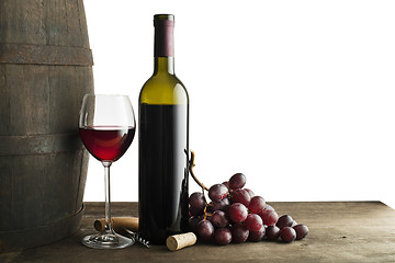 Image showing Red wine