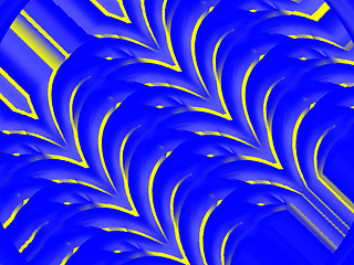 Image showing Abstract 3d background