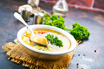 Image showing vegetable soup