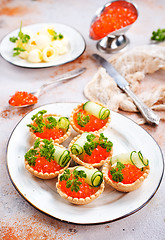 Image showing salmon caviar 