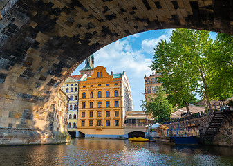 Image showing Arch of Charles bridge