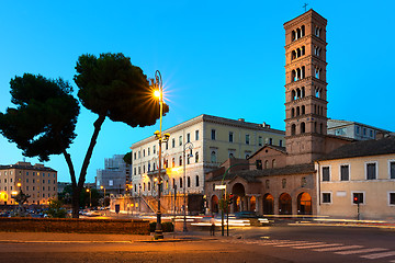 Image showing Bell tower in Rome