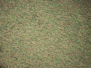 Image showing green plastic artificial grass texture background