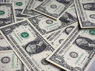 Image showing Dollar notes, United States