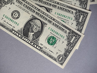 Image showing Dollar notes, United States