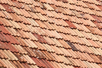 Image showing Roof tiles texture