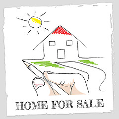 Image showing Home For Sale Shows Buy Household And Houses