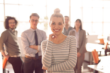 Image showing Portrait of successful Businesswoman