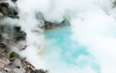 Image showing Sea Hell in Beppu of Japan