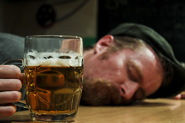 Image showing Drunk guy