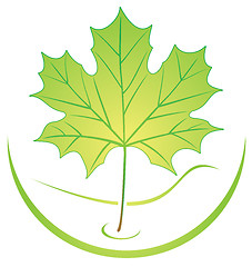 Image showing Leaf logo
