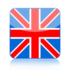 Image showing UK flag icon