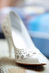 Image showing White shoe