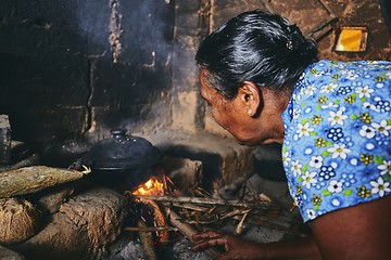 Image showing Old home kitchen in Sri Lanka