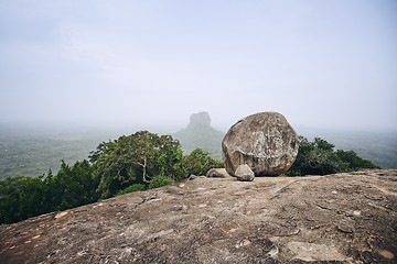 Image showing Sigiriya rock formation