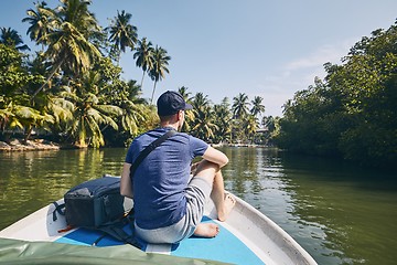Image showing Boat trip in Sri Lanka