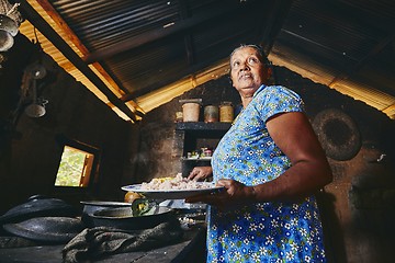 Image showing Old home kitchen in Sri Lanka