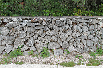 Image showing Rough Stone Wall