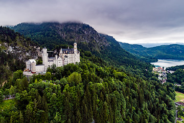 Image showing Neuschwanstein Castle Bavarian Alps Germany