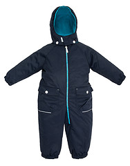 Image showing Childrens snowsuit fall