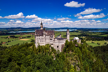 Image showing Neuschwanstein Castle Bavarian Alps Germany