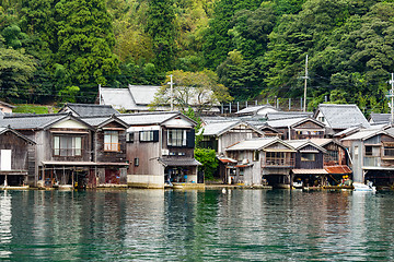 Image showing Traditional old village, Ine cho in Kyoto