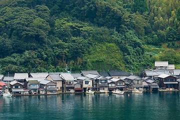 Image showing Ine cho in Kyoto of Japan 