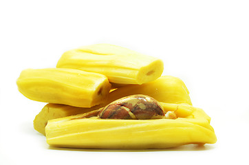 Image showing Ripe jackfruit isolated