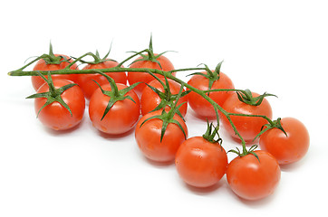 Image showing Red cherry tomato