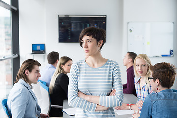 Image showing Portrait of successful Businesswoman