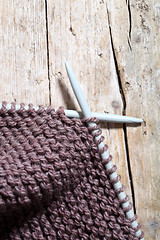 Image showing Knitting and needles