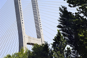 Image showing Suspension bridge