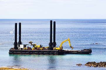 Image showing Dredger