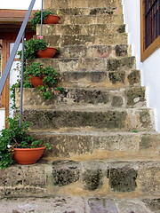 Image showing Old stairway