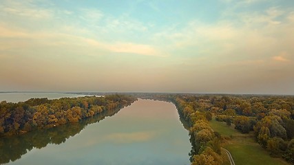 Image showing River Danube view