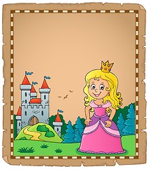 Image showing Princess topic parchment 3