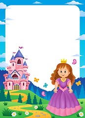 Image showing Princess and castle composition frame 1