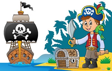 Image showing Pirate boy topic image 6