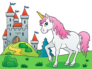 Image showing Fairy tale unicorn theme image 6