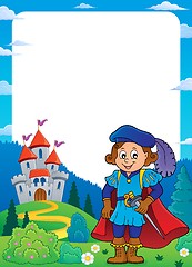 Image showing Prince and castle theme frame 2