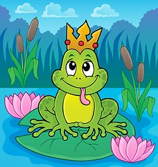 Image showing Frog with crown theme image 4