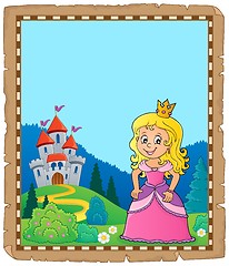 Image showing Princess topic parchment 2