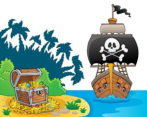 Image showing Image with pirate vessel theme 7