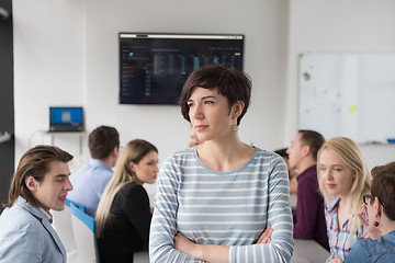 Image showing Portrait of successful Businesswoman