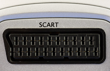 Image showing Scart Socket