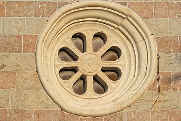Image showing Round Church Window